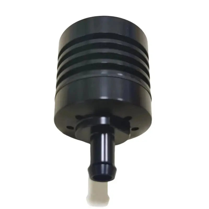 Vented Gearbox Oil Collector Breather Catch Can, Black - view 5