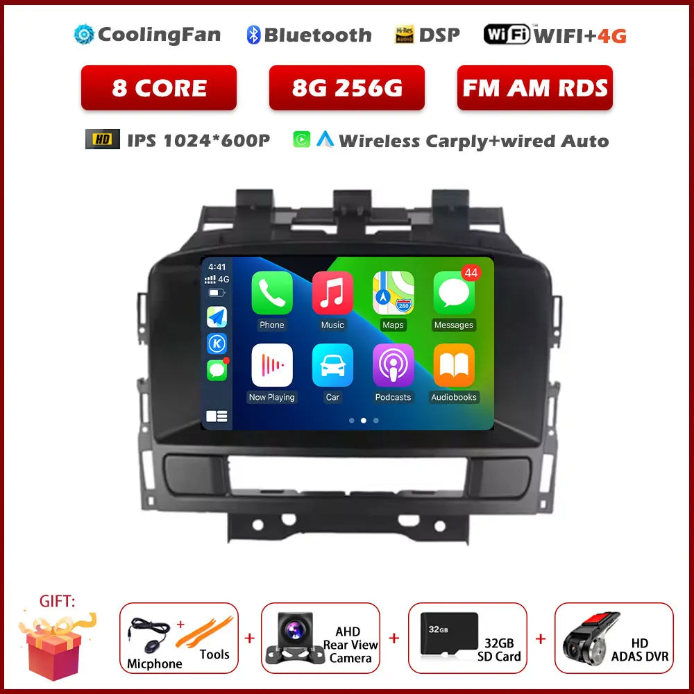 Opel Astra J 2011-2014 Carplay Android Auto GPS Multimedia Player - image 16