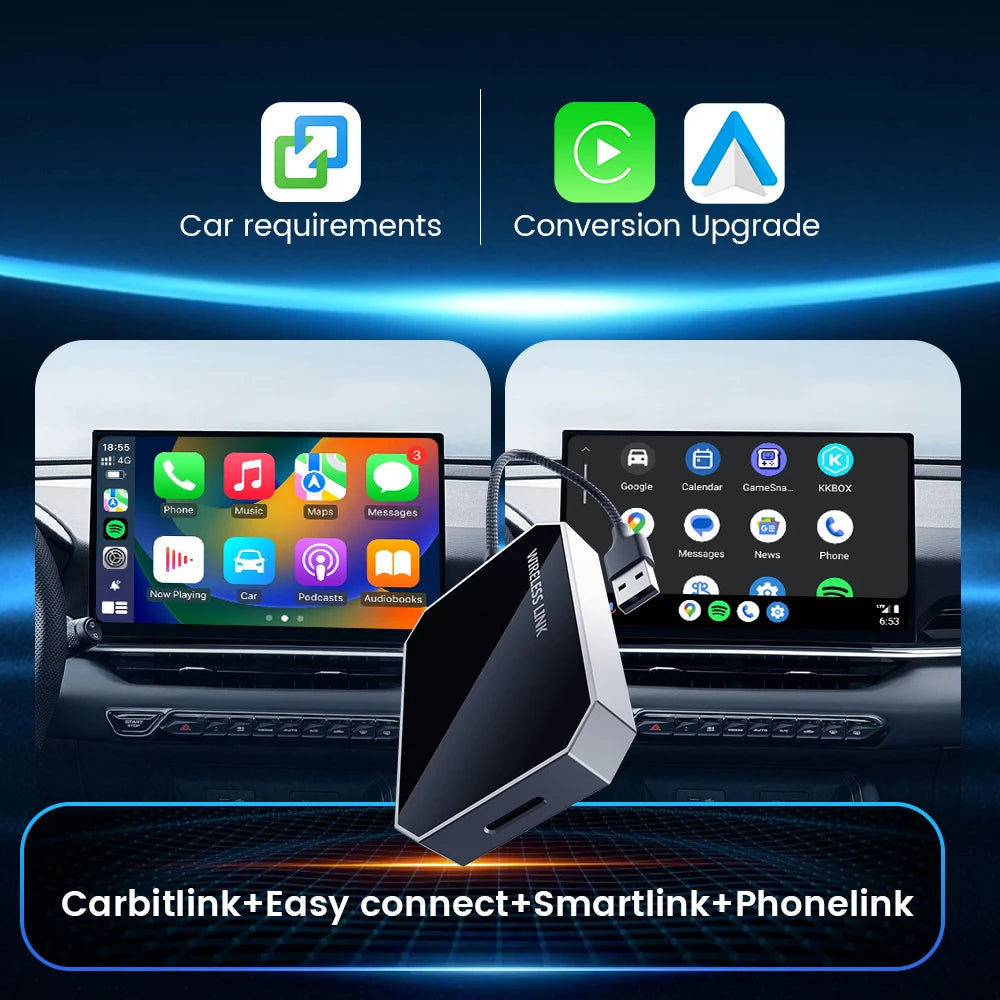 Wireless CarPlay Android Auto Adapter – Plug & Play - image 2