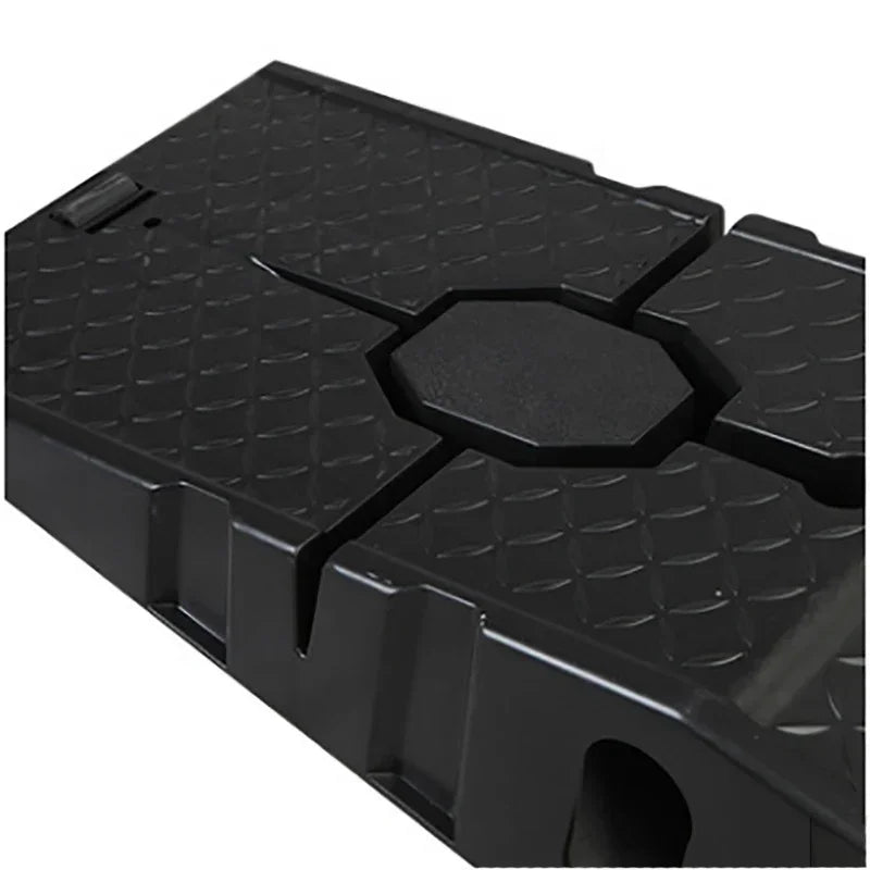 1 Pair Black 2500kg Heavy Car Ramps 900 Mm Long Anti-Slip Working Ramp Car Oil Changing Repair Maintenance Jacket Lift Tools