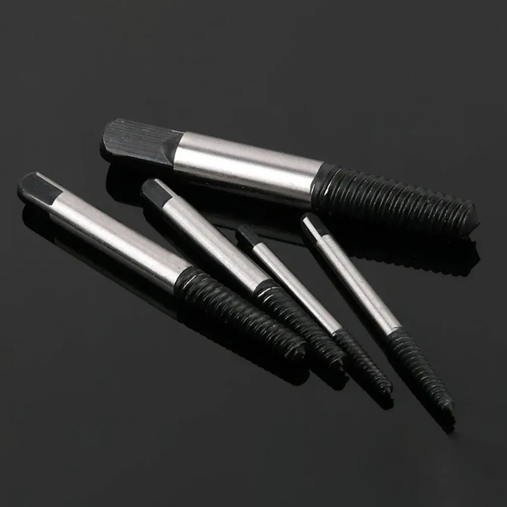 Screw Extractor Set 5/6pc – Damaged Bolt Remover, Alloy Steel - image 3