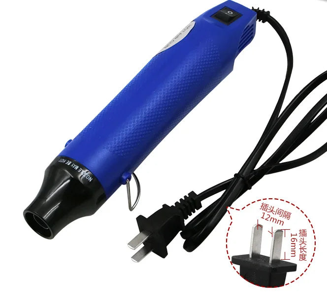 Electric Hot Air Heat Gun for DIY Soldering, Shrink Wrap and Plastic Repair