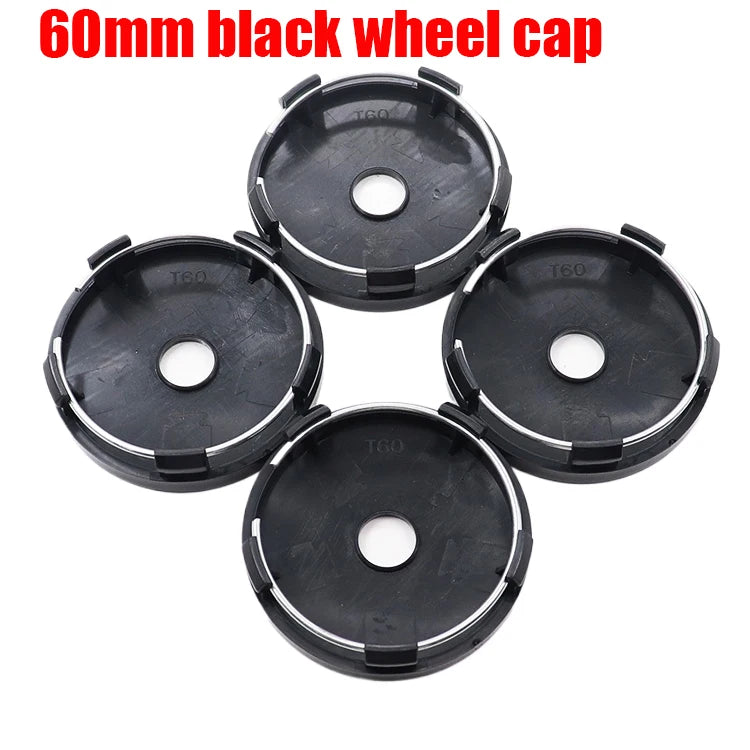Wheel Center Hub Cap Badges for Kia, 56-68mm 4-Pack - image 6