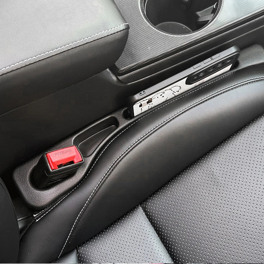 EVA Car Seat Gap Filler Strips, 2 pcs, Black