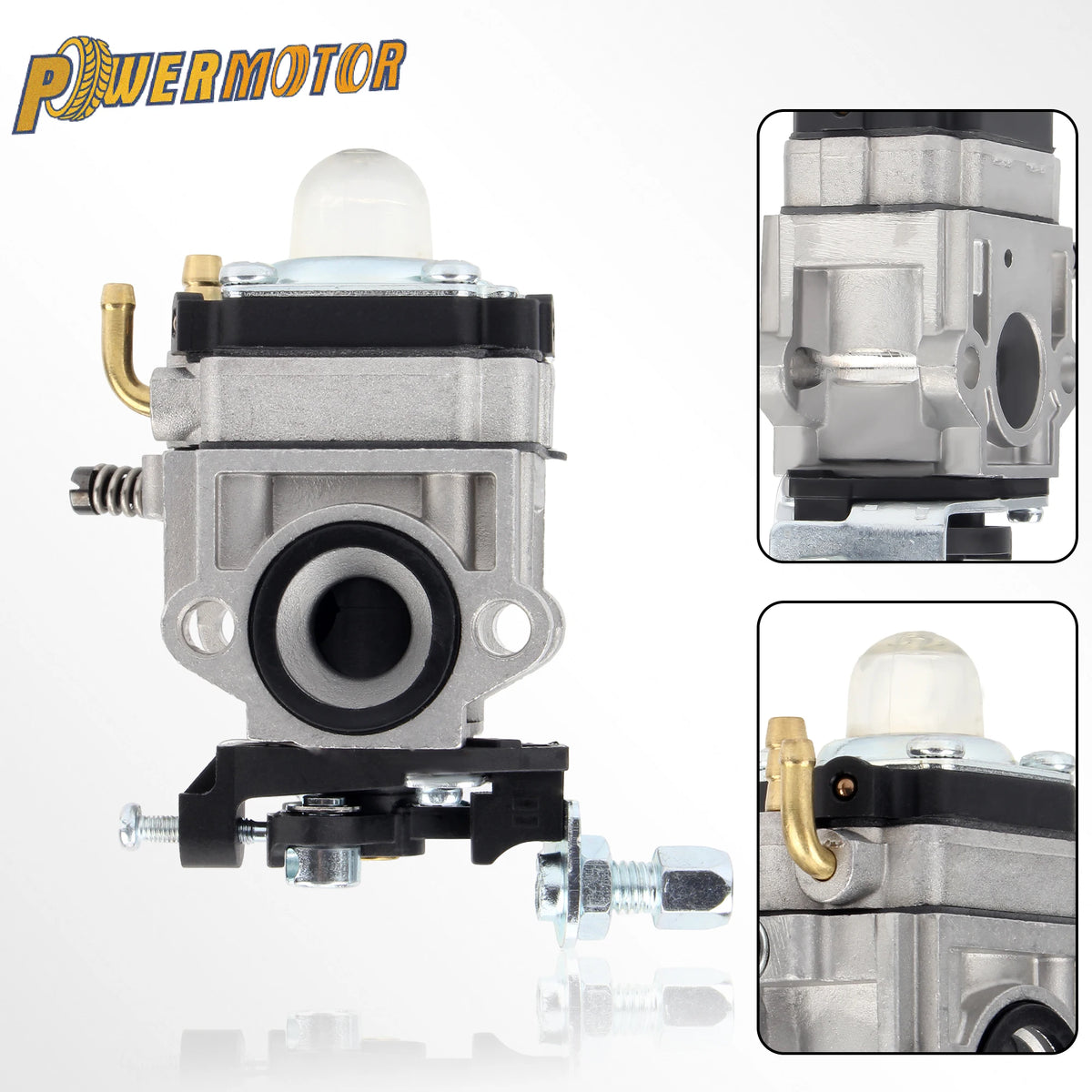 Universal Carburetor for 2-Stroke Trimmer & Brushcutter 22-52cc