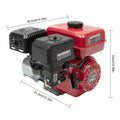 212cc 7.5HP 4-Stroke Gas Engine with Recoil Start for Pumps and Karts