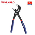 WORKPRO 2PC Water Pump Pliers 7" & 10" Adjustable Groove Joint Pliers - image 12