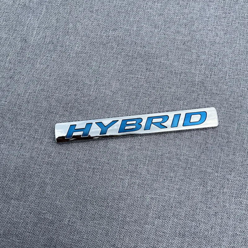 Hybrid Emblem Badge Decal Sticker for Car Trunk and Fender - view 6