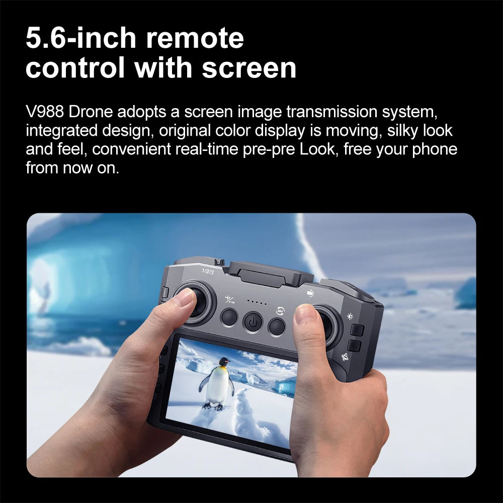 Brushless 4K FPV Drone, Foldable GPS Quadcopter with Dual HD Camera - image 24