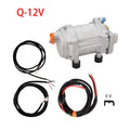 A/C 12V 24V 48V Electric Compressor Set for Auto AC Air Conditioning Car Truck Bus Boat Tractor Shop Automobile Aircon
