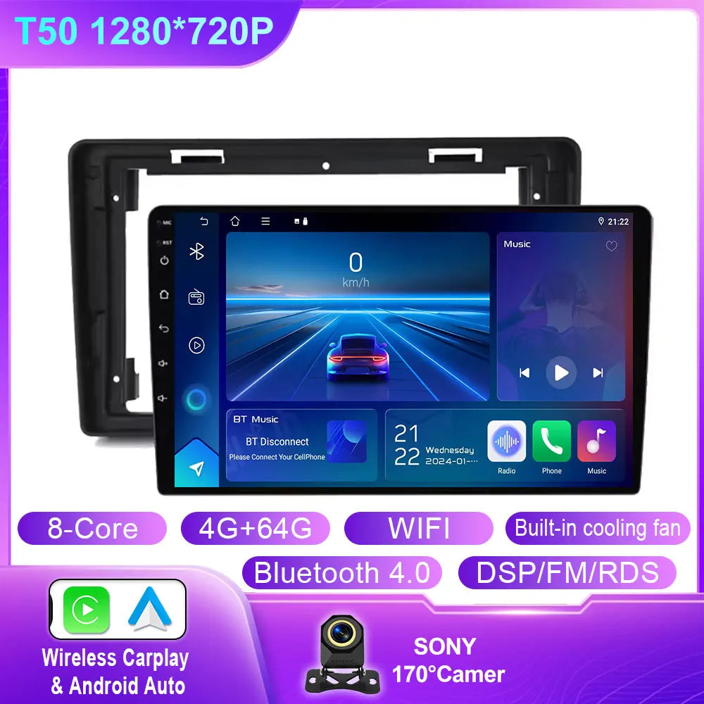 9-inch Android Car Radio with GPS & CarPlay for Citroen C2 C3 - image 15