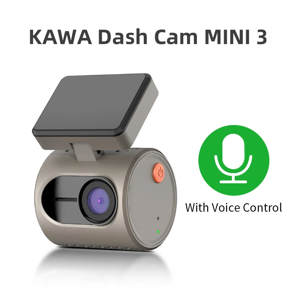 KAWA Mini 3 2K Dash Camera with WiFi & Voice Control - image 30