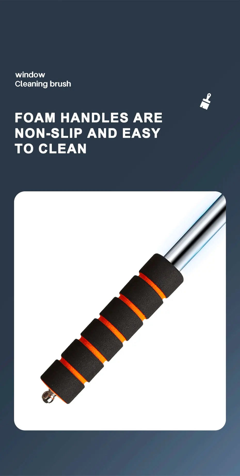 Extendable Microfiber Windshield Cleaning Brush