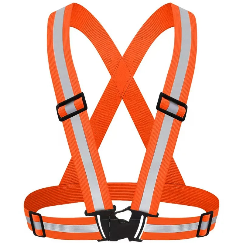 Reflective Safety Vest  - High Visibility Vest Adjustable Straps for Outdoor Jogging, Cycling, Walking and Riding