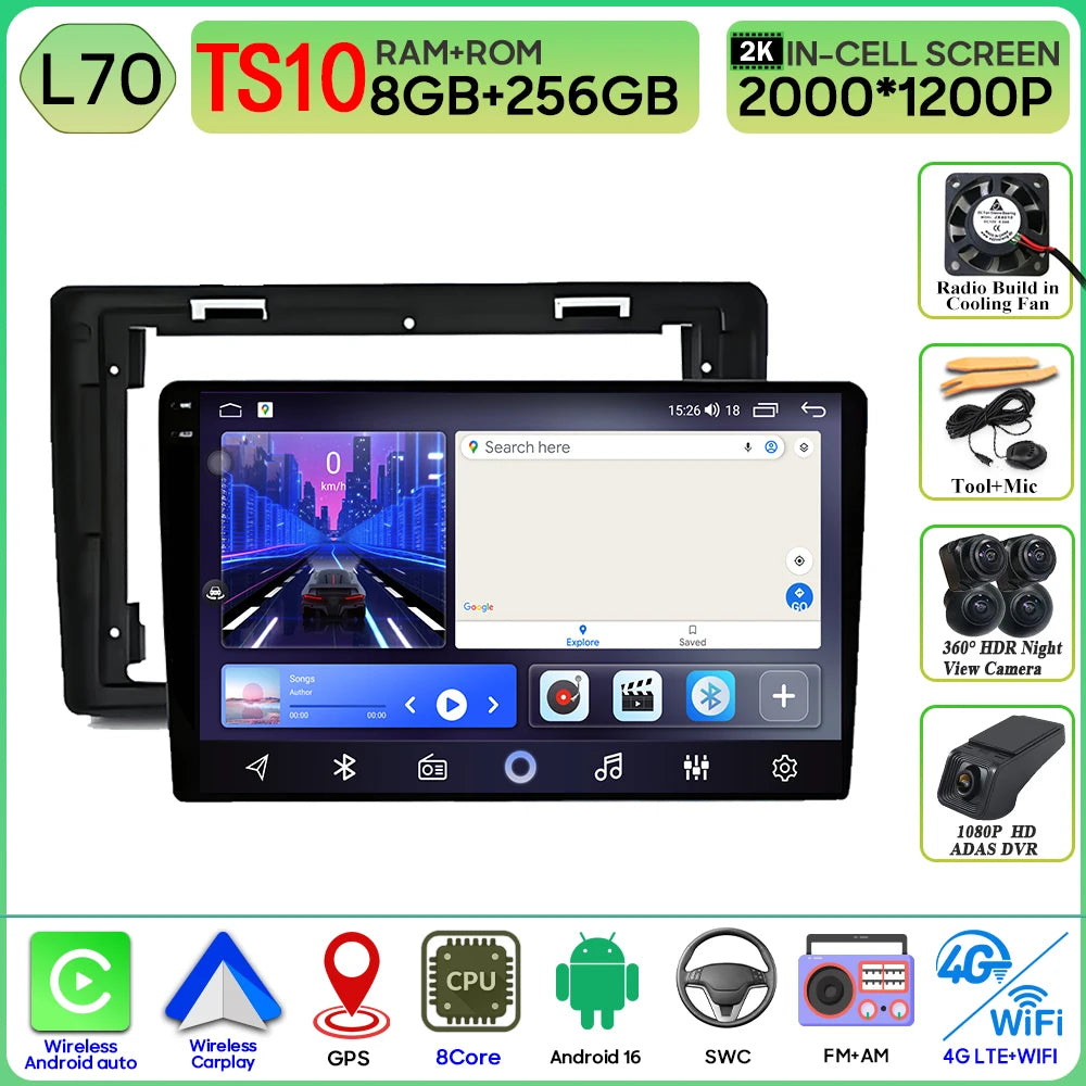 10.1-inch Android 12 Car Stereo for Dodge Ram 1500 - image 47