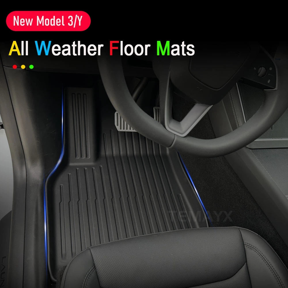 Tesla Model Y Juniper 2025-2026 TPE Floor Mats & Cargo Liner - image 2