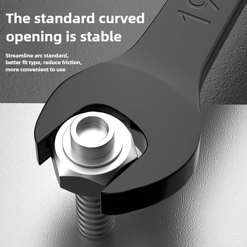 Open-End Ratchet Wrench 6-10mm Dual Purpose Tool - image 6