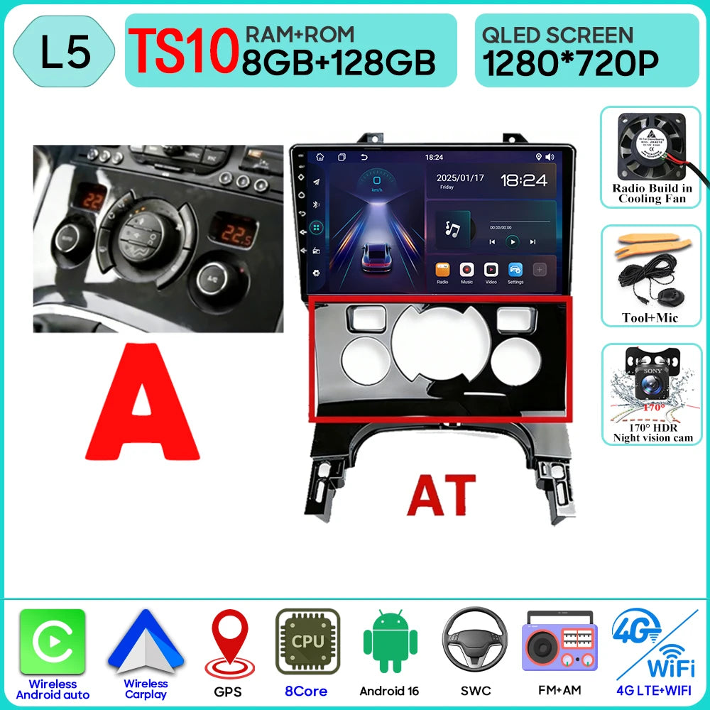 9-Inch Multimedia System for Peugeot 3008/5008 with CarPlay - image 20