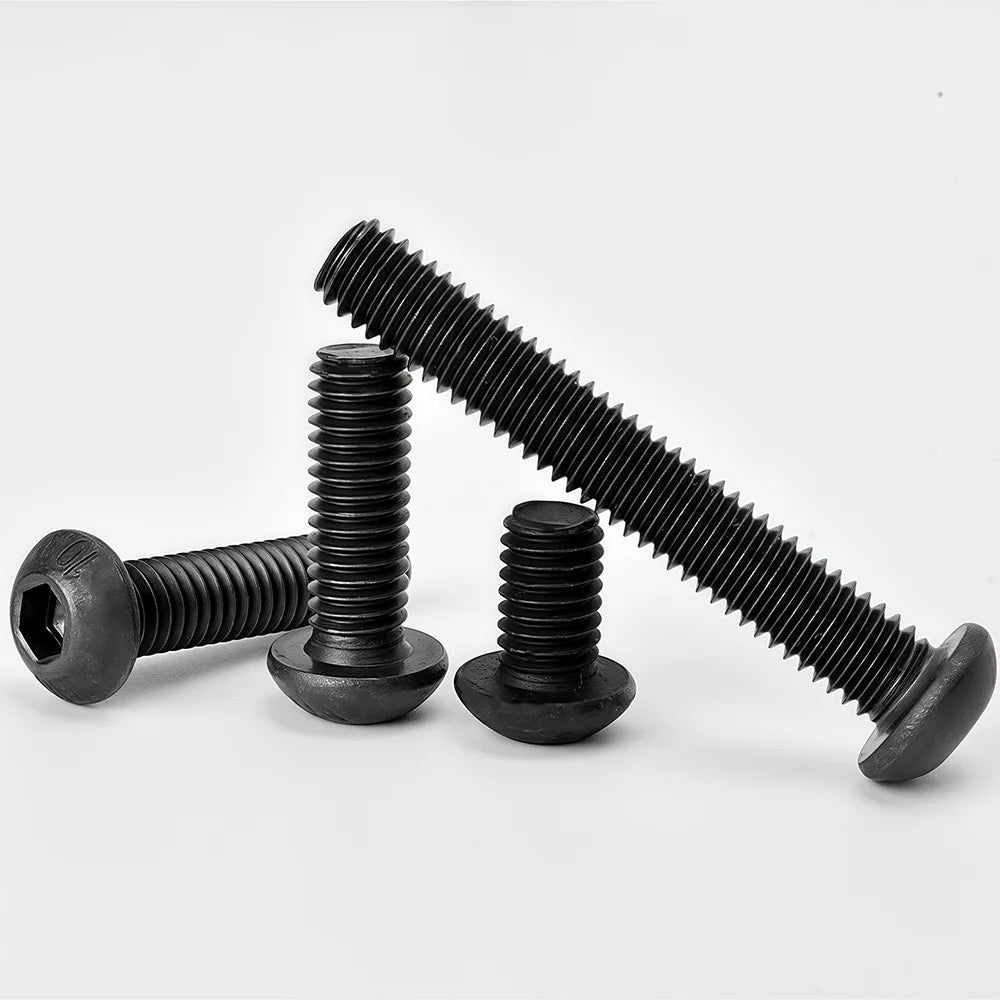 Hex Socket Button Head Screws, M2-M8, 10-200pcs