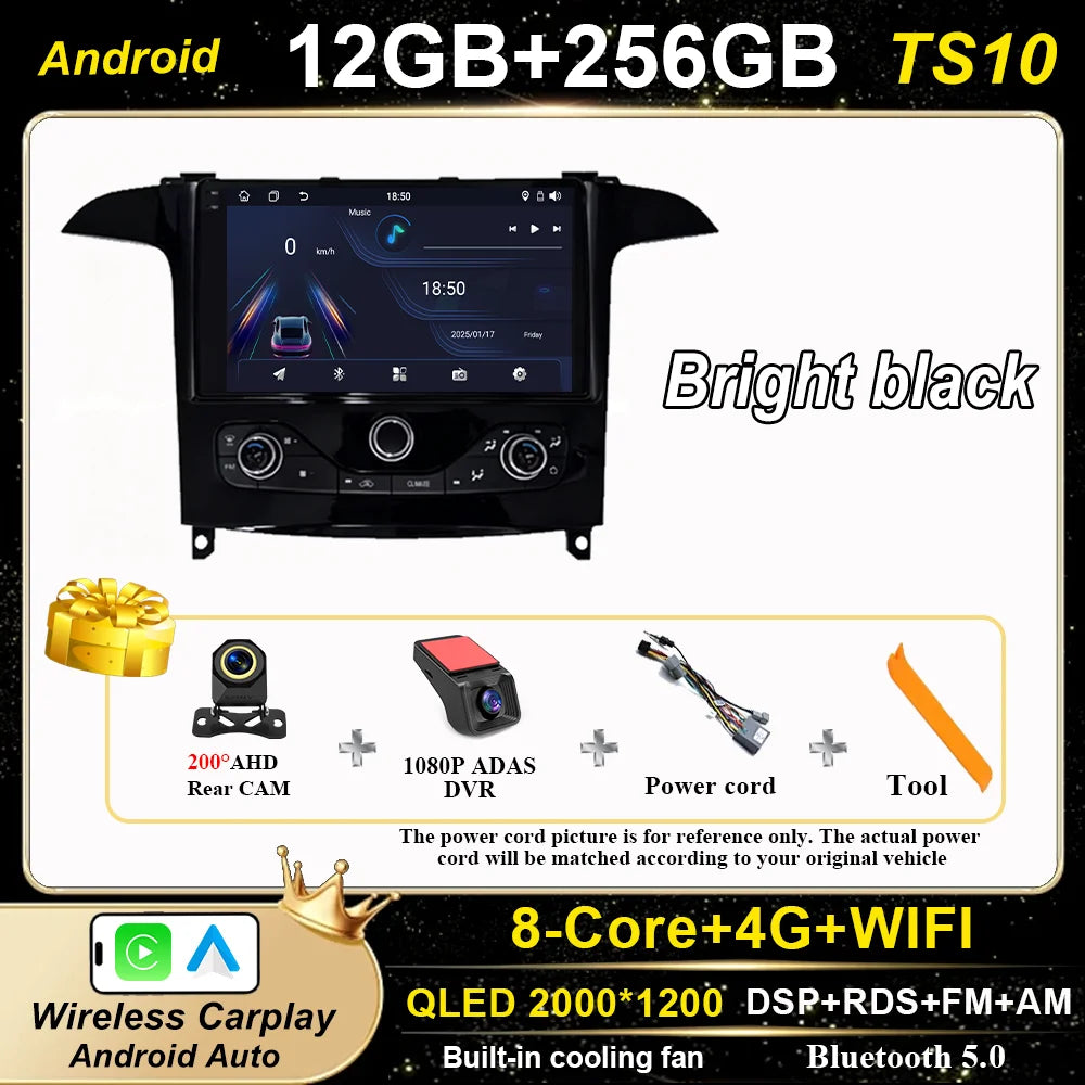 9-Inch Android Car Stereo for Ford S-Max & Galaxy - image 12