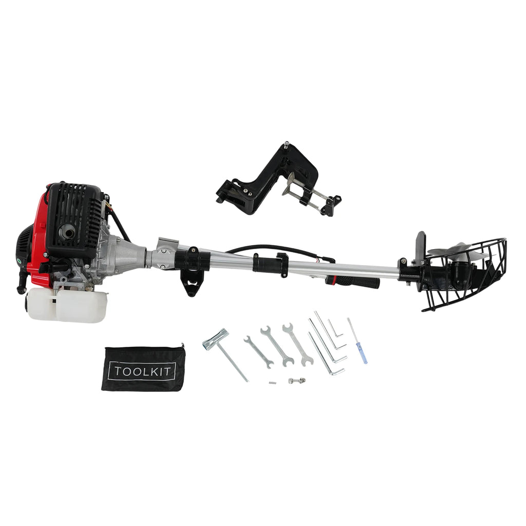 4.0HP Four-Stroke Outboard Motor with Propeller Guard