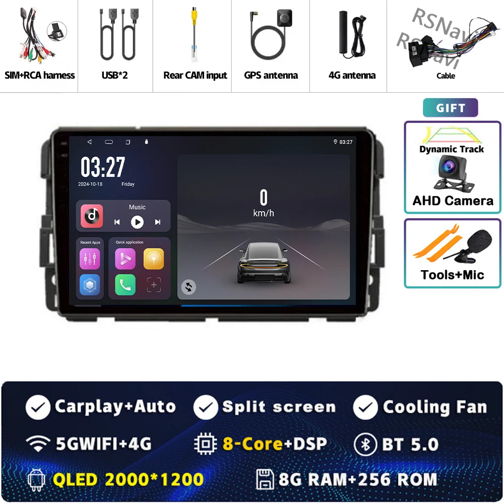 9" Android Car Stereo for Chevy GMC with CarPlay & Android Auto - image 46