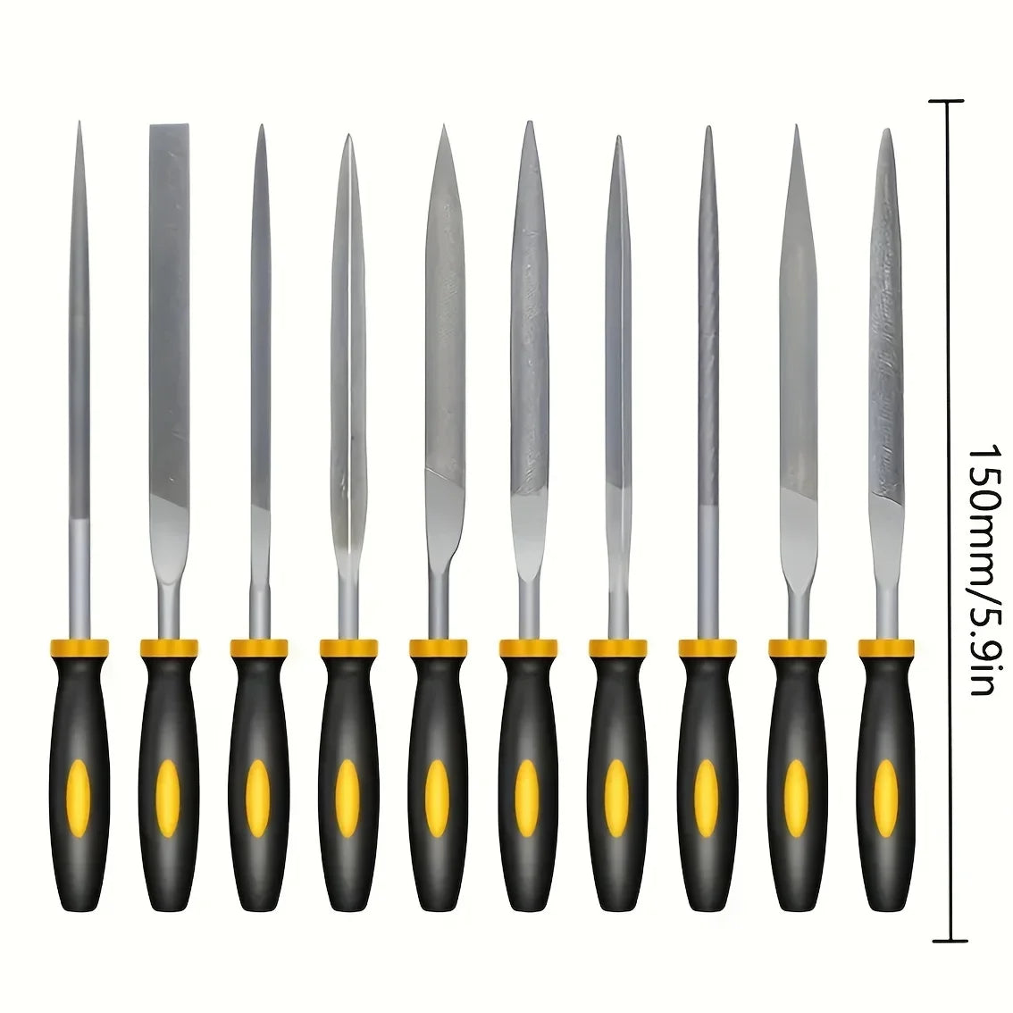 Precision Needle File Set for Woodworking – High-Carbon Steel - image 5