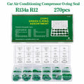 270-Piece Air Conditioning O-Ring Kit, 36 Sizes