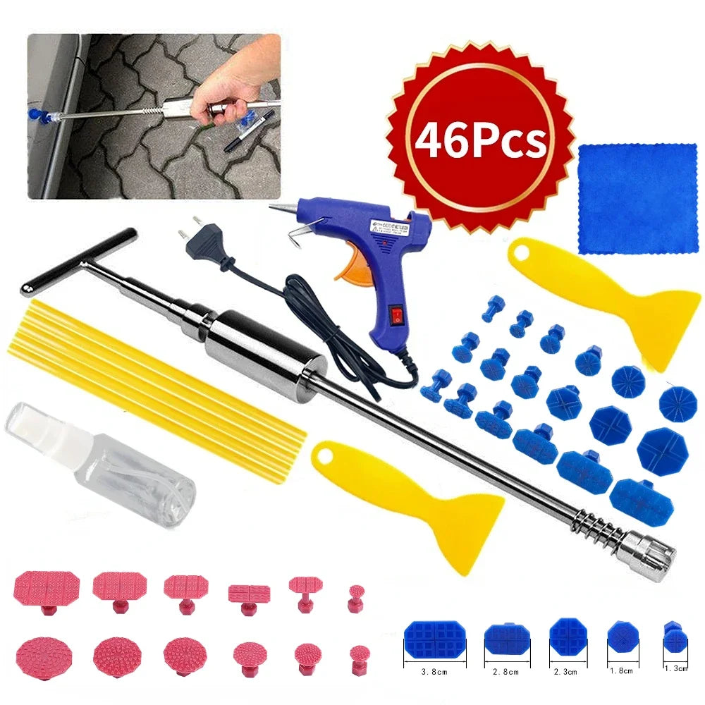 Paintless Dent Repair Kit with Glue Gun for Car Hail Damage - image 11