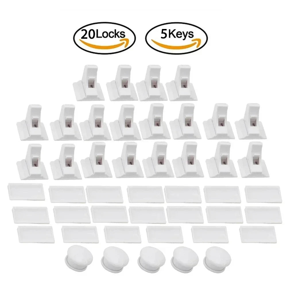 Magnetic Child Safety Locks for Drawers & Cabinets - image 21