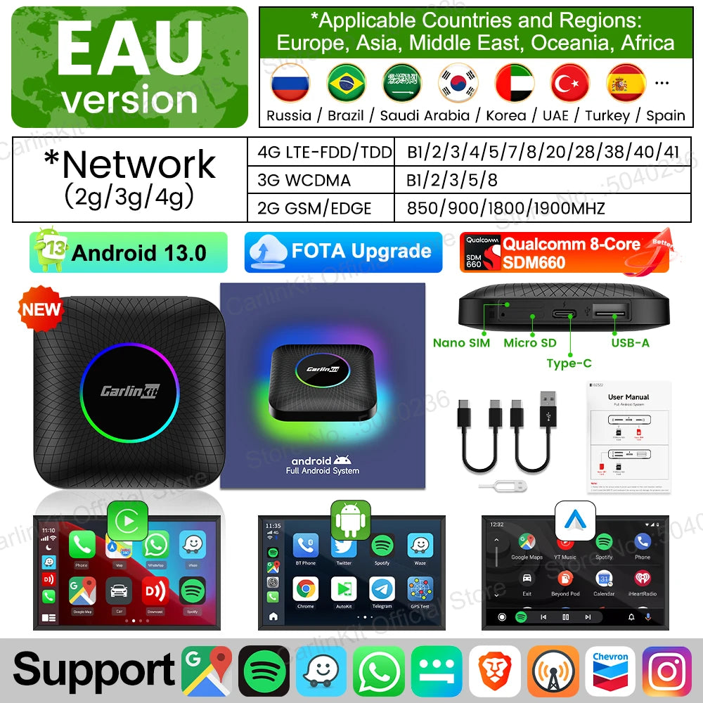 CarlinKit Wireless CarPlay & Android Auto Adapter for Cars - image 9