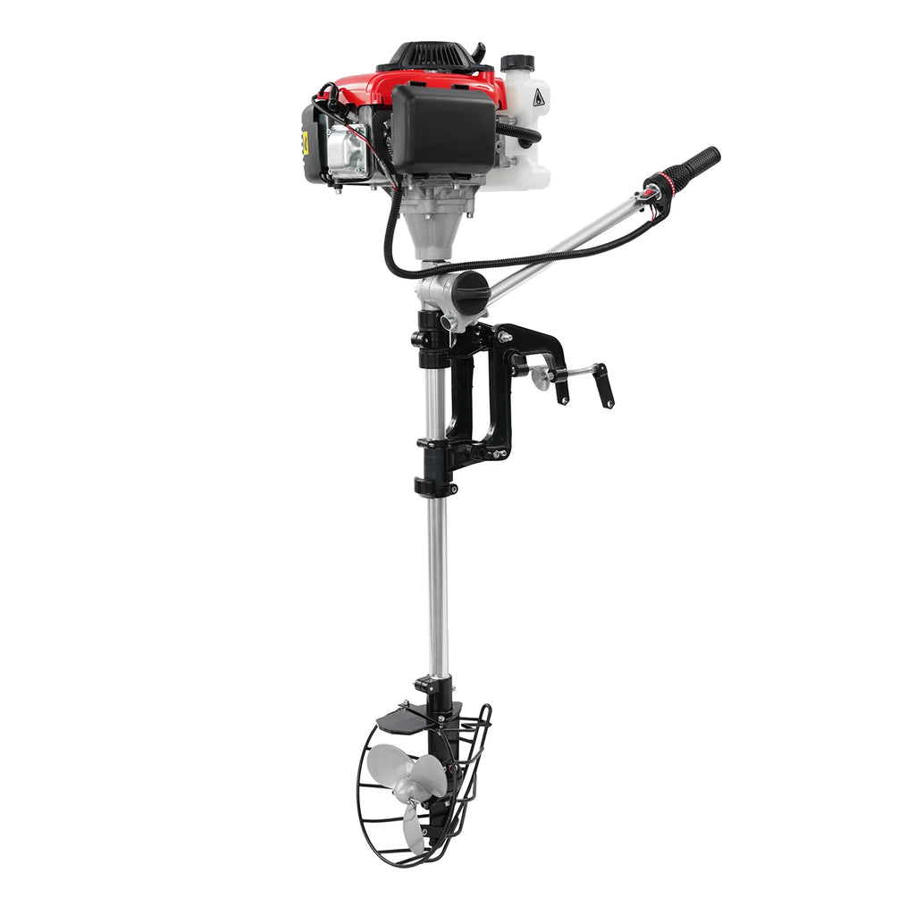 4.0HP Four-Stroke Outboard Motor with Propeller Guard
