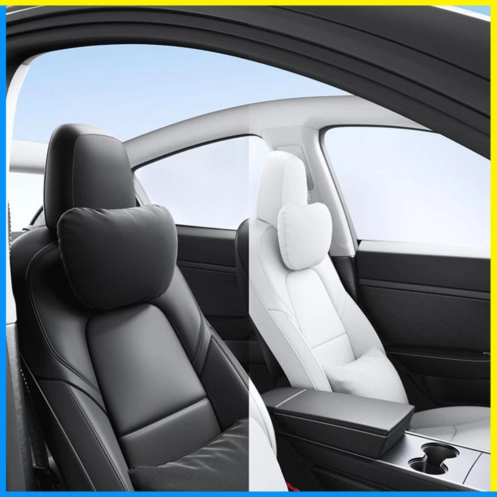 Ergonomic Neck Pillow for Tesla Model 3 S X Y - Headrest Support