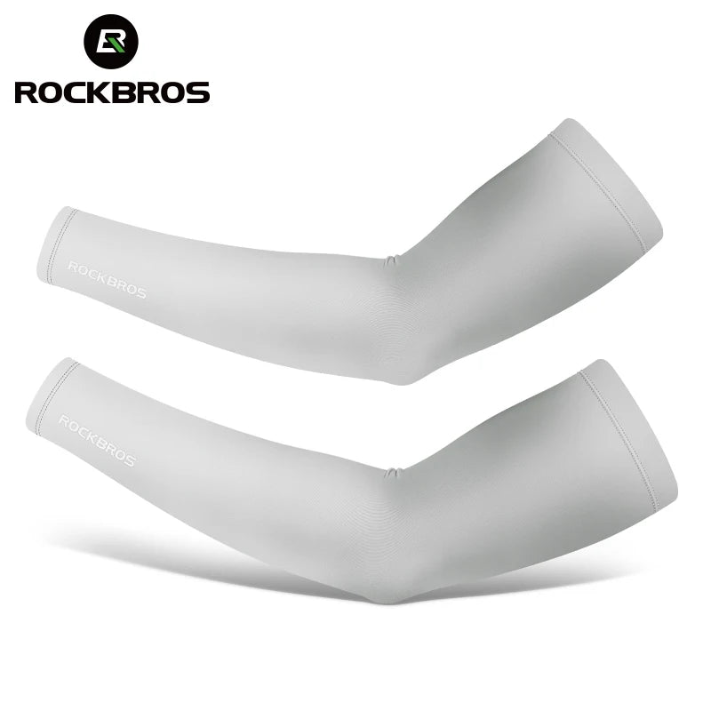 ROCKBROS Ice Silk UV-Protection Cycling Arm Sleeves - image 27