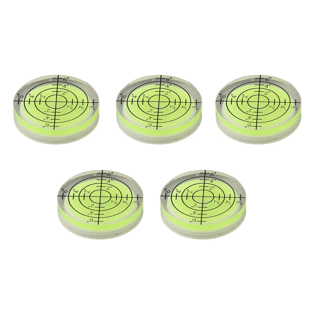 Round Bubble Level Spirit Level, 1/5 Pack – Bullseye