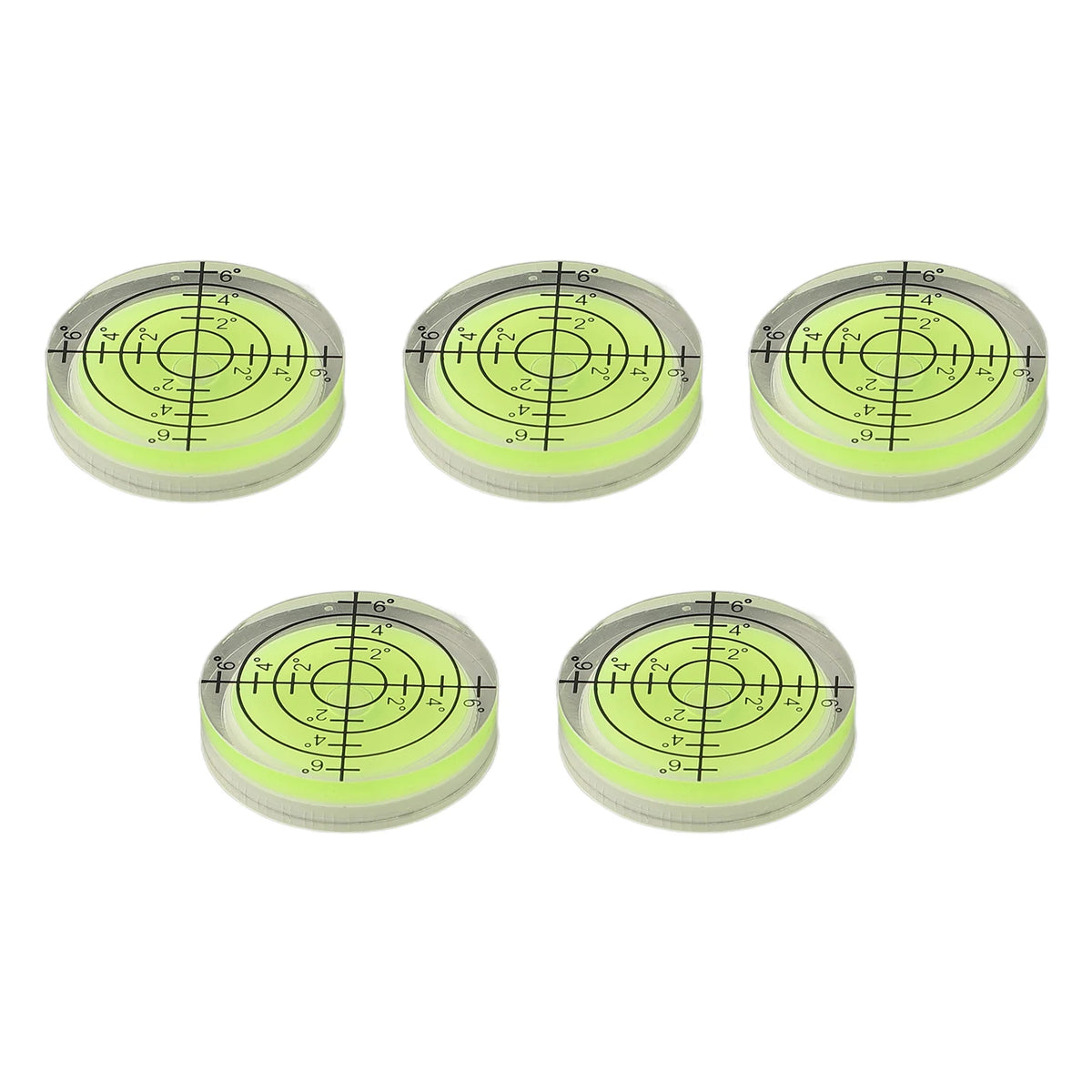 Round Bubble Level Spirit Level, 1/5 Pack – Bullseye