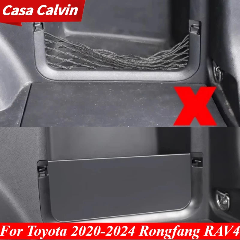 Trunk Side Baffle and Storage Box for Toyota RAV4 and Wildlander 2020-2024