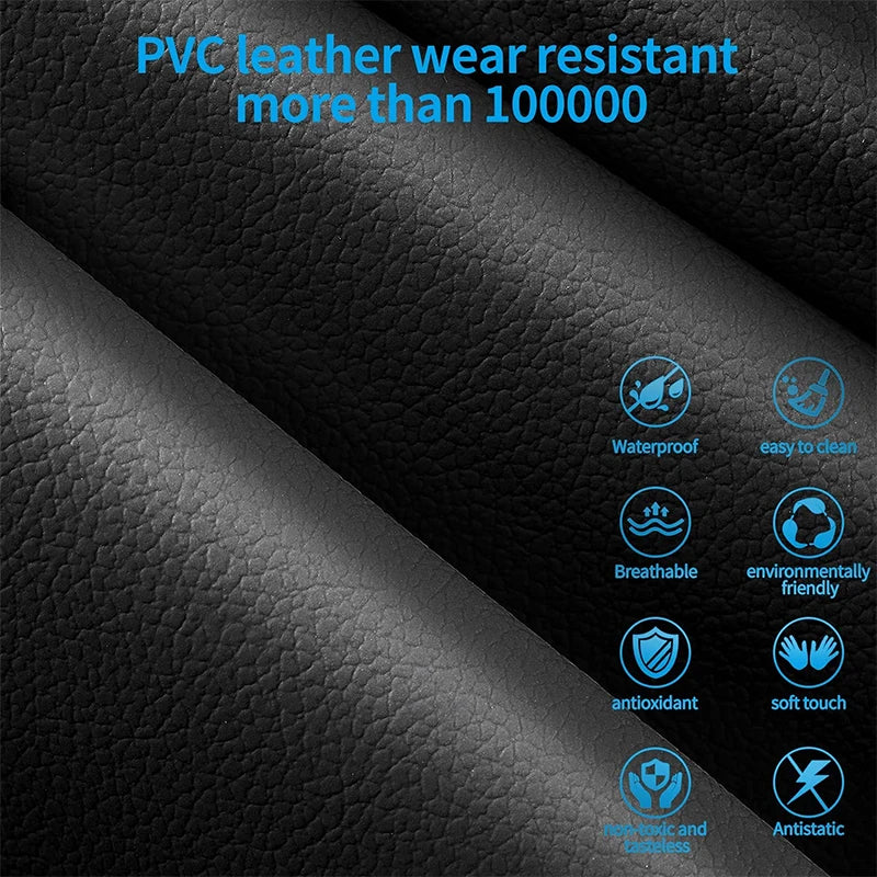 PU Leather Front Seat Cover with Anti-Slip Backing