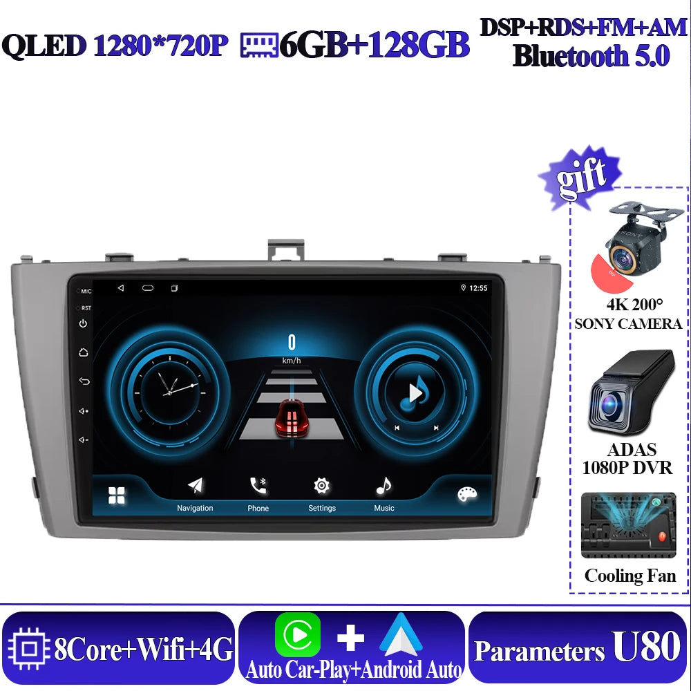Toyota Avensis T27 9 Inch Android Car Stereo Wireless CarPlay - image 17