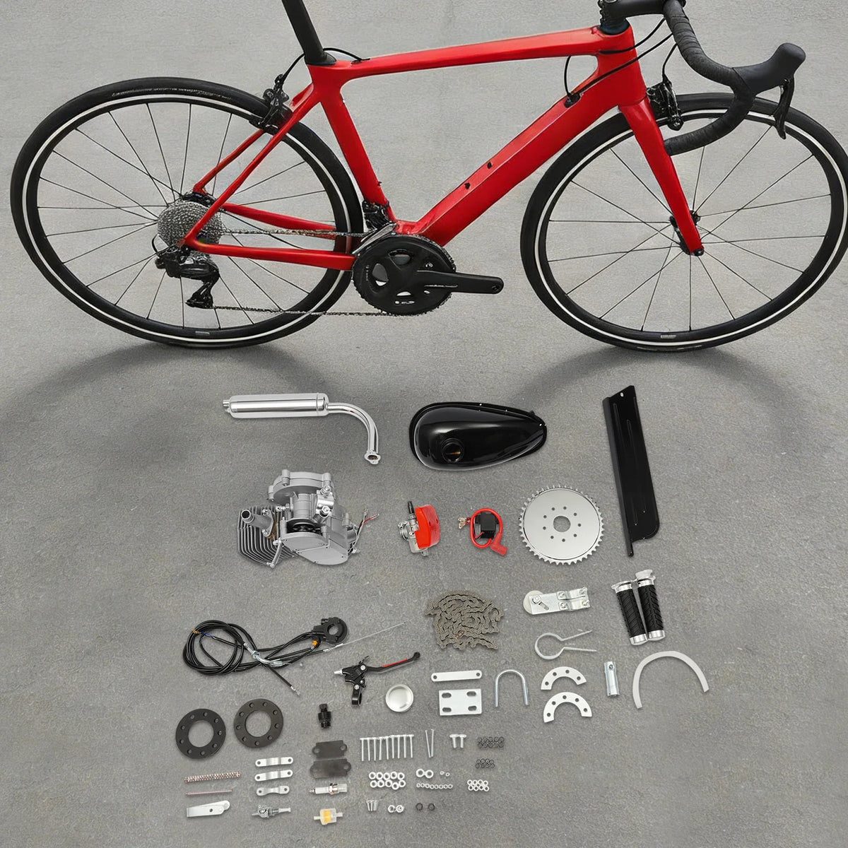 100cc 2-Stroke Motorized Bicycle Engine Kit