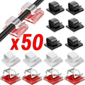 Cable Organizer Hooks, 10/20/50 Pack – USB Cable Management