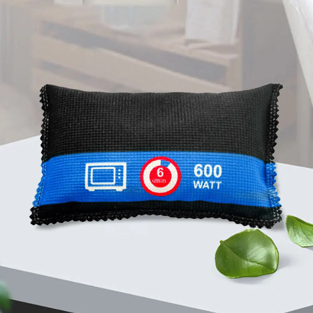Reusable car dehumidifier bag, large moisture absorber pad for windscreen misting