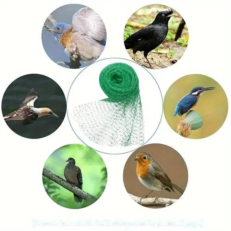 Green Anti-Bird Netting – Garden, Pond & Pool Protection