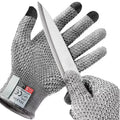 Level 5 Cut-Resistant Touchscreen Work Gloves – Food Safe