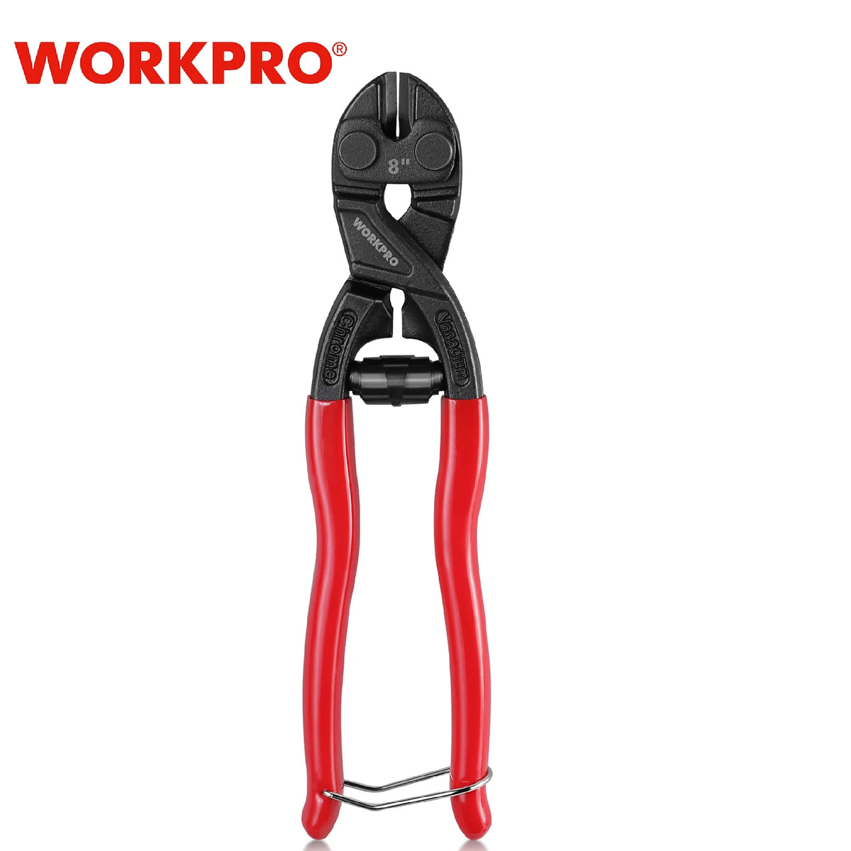 WORKPRO 200mm Bolt Cutter – High Leverage Heavy Duty Wire Cutter