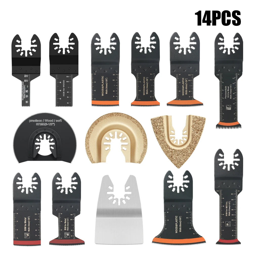 Oscillating Saw Blade Kit - 10/39 Piece Carbide Multi-Tool - image 22