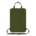 Tactical Seat Back Organizer with Detachable MOLLE Pouches