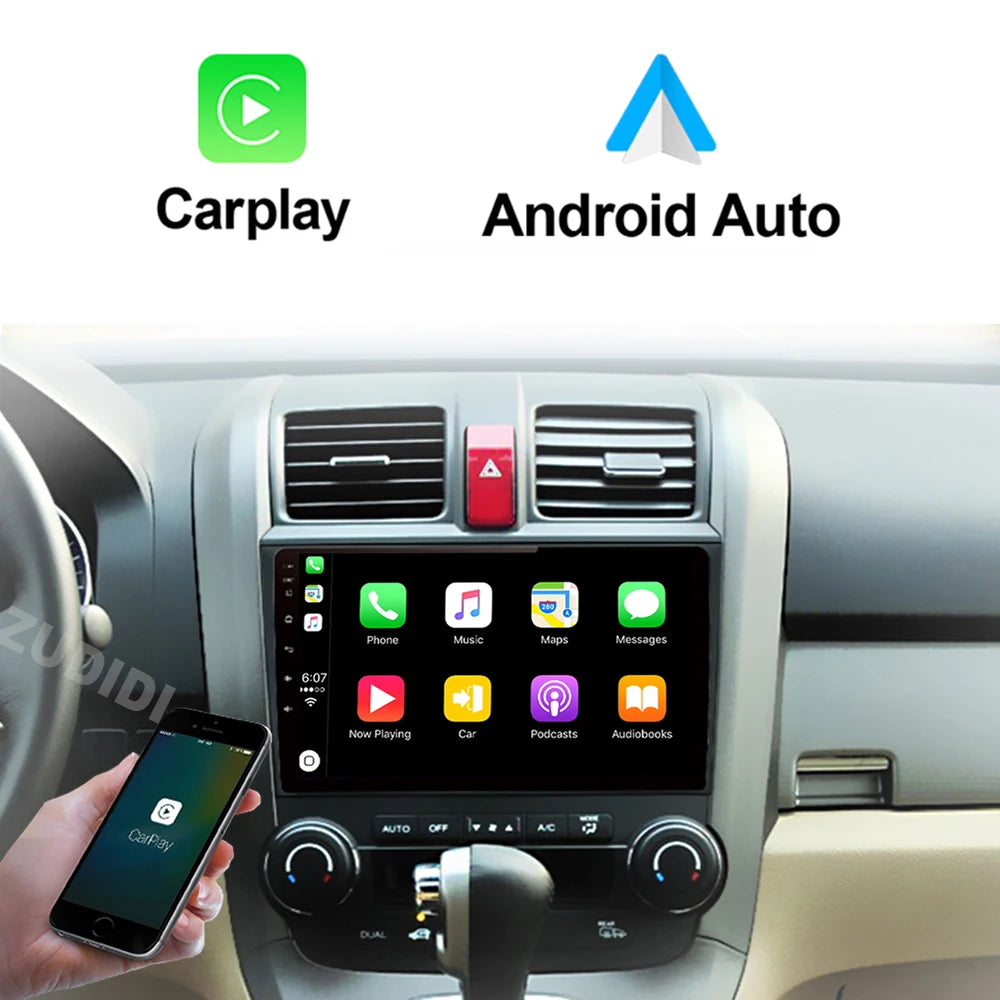Android 16 Double Din Car Radio GPS for Honda CR-V 2007-2011 Bluetooth - image 3