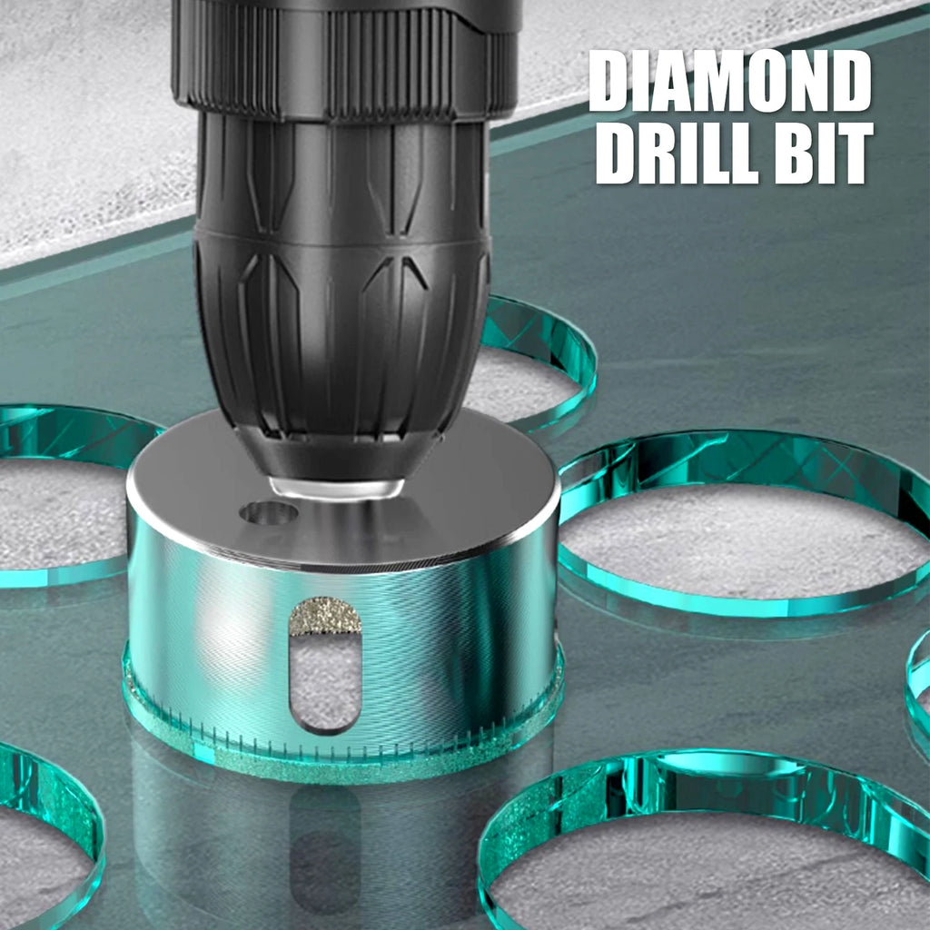 Diamond Coated Core Drill Bit for Glass, Tile & Marble - 3-200mm - image 10