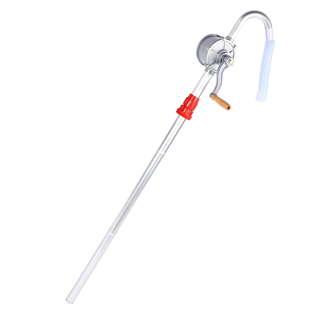 Aluminum Alloy Rotary Hand-Operated Drum Pump for Diesel and Oil Dispensing